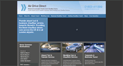 Desktop Screenshot of airdrivedirect.co.uk